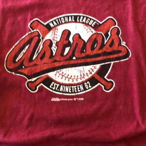 Houston Astros Retro Logo Tee Shirt